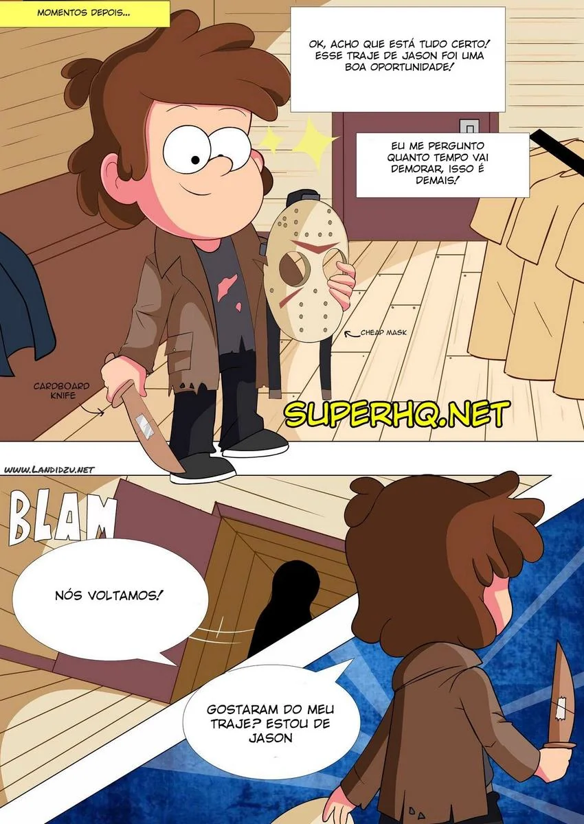 Halloween Tarado: Dipper e suas Piranhas Fantasiadas em Hentai HQ