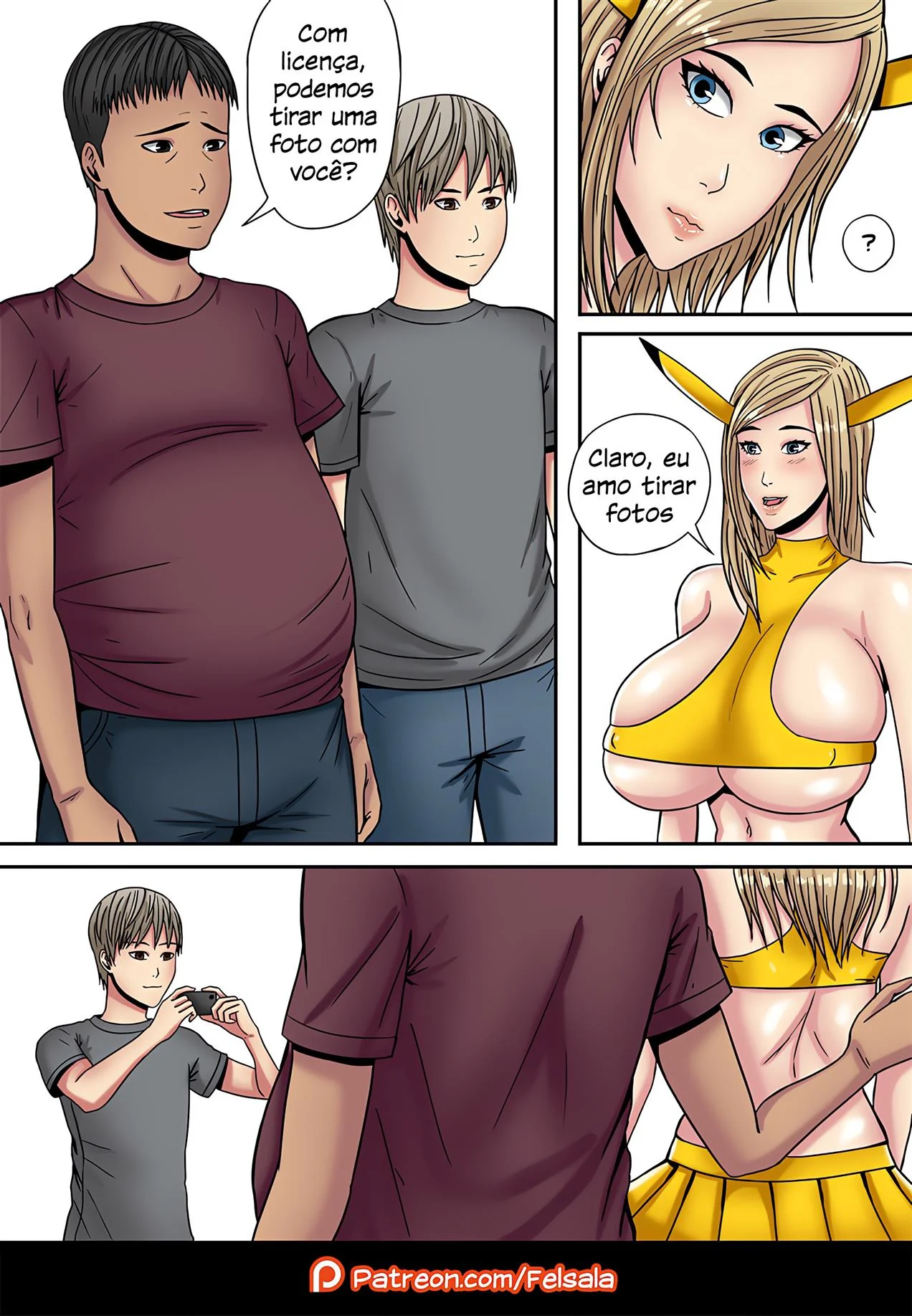Lulu, a Piranha da Streamer: Transando com os Espectadores dos Quadrinhos Eróticos em Hentai HQ Brasileiro