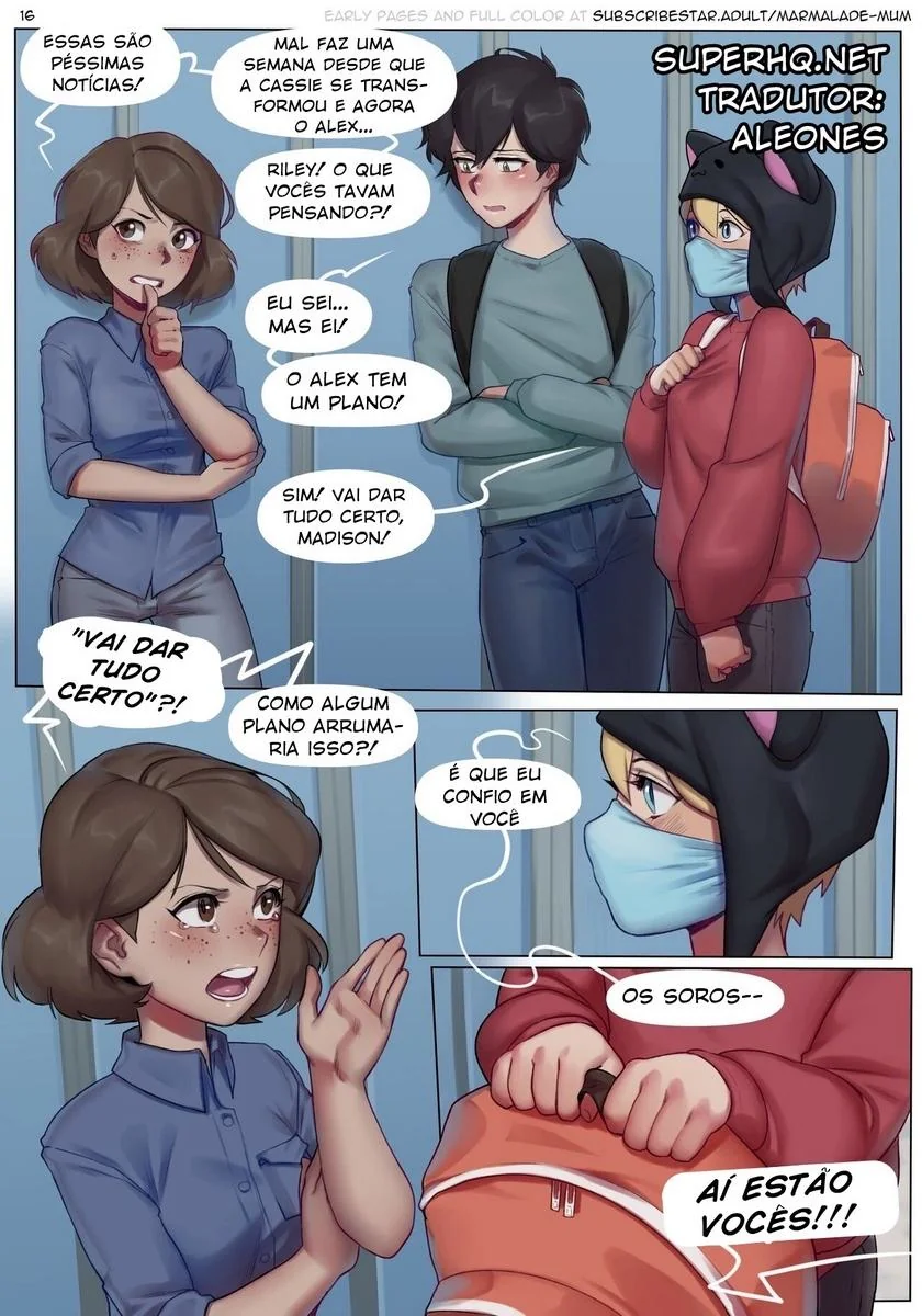 Chemistry Class: A Vaga que Virou Piranha em Hentai HQ