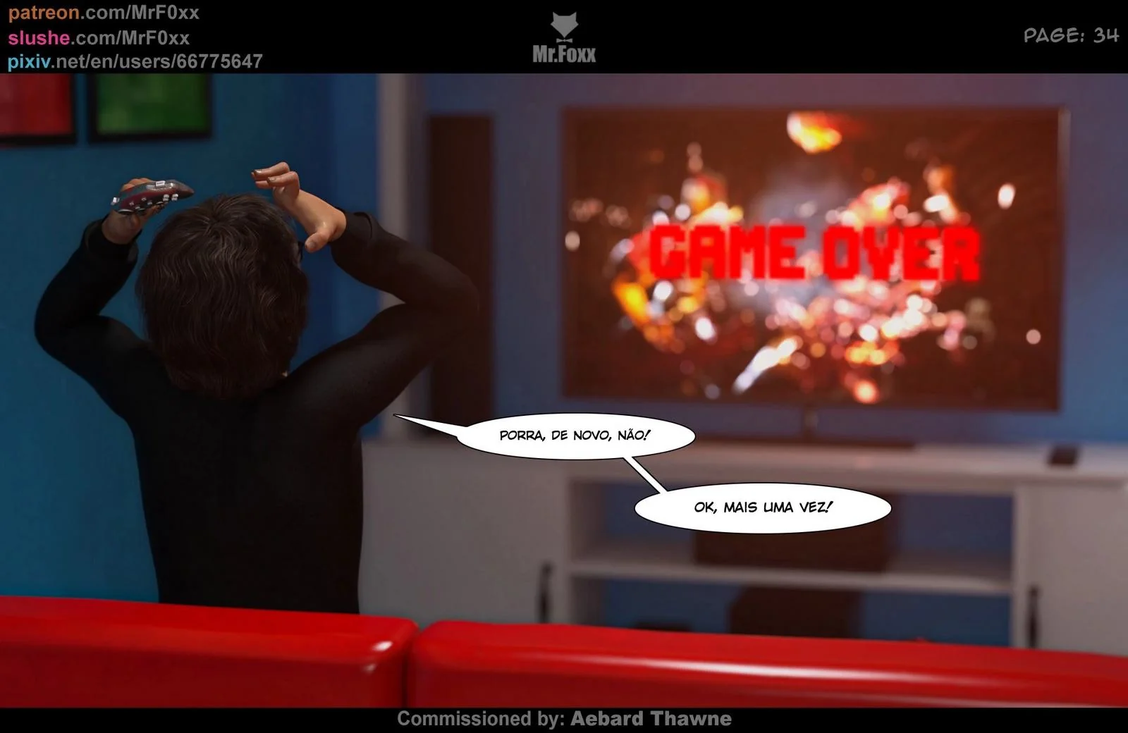 [REVISAR POST ⚠️✏️] Mr Foxx, Game Over