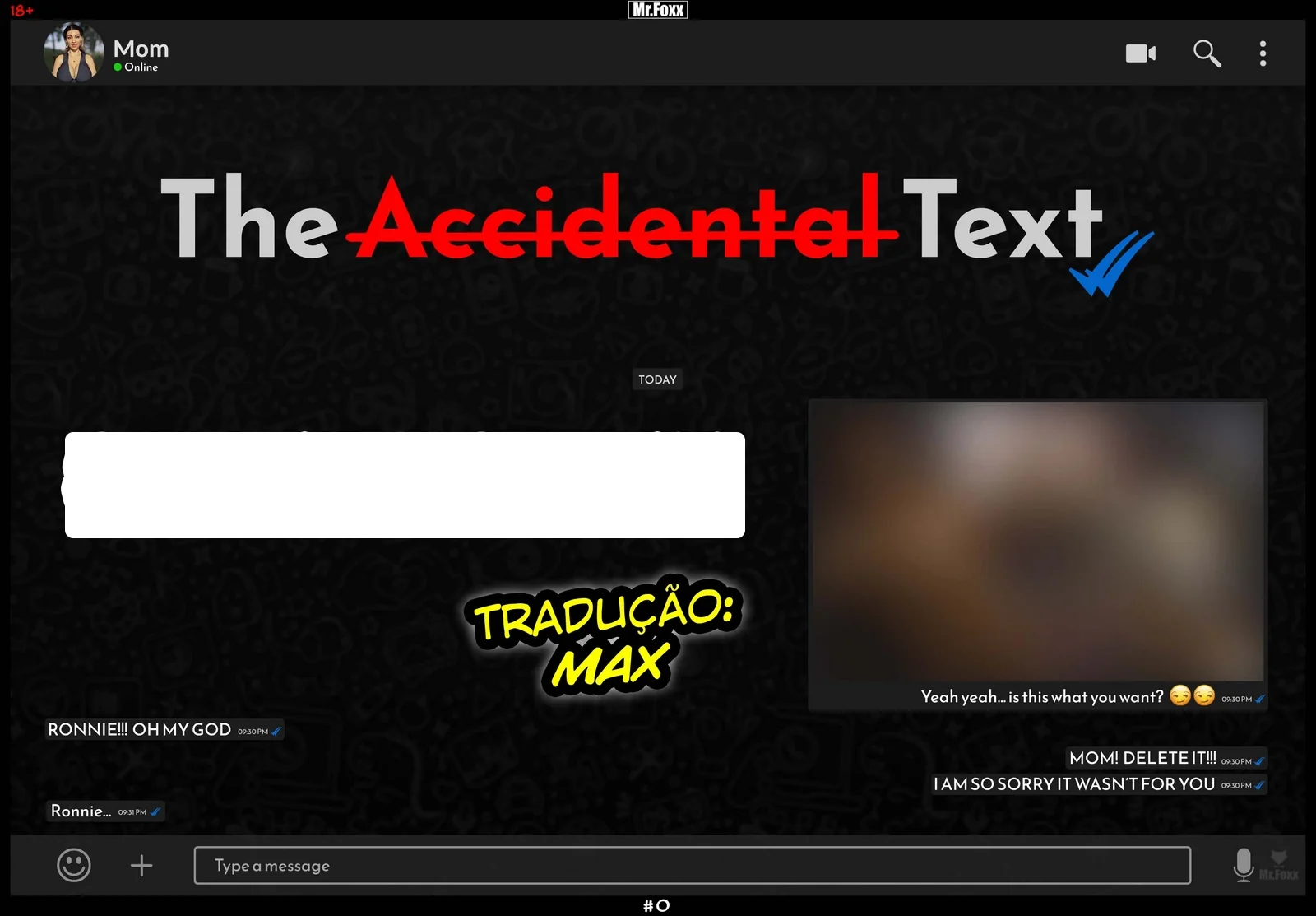 [REVISAR POST ⚠️✏️] Mr Foxx, The Accidental Text
