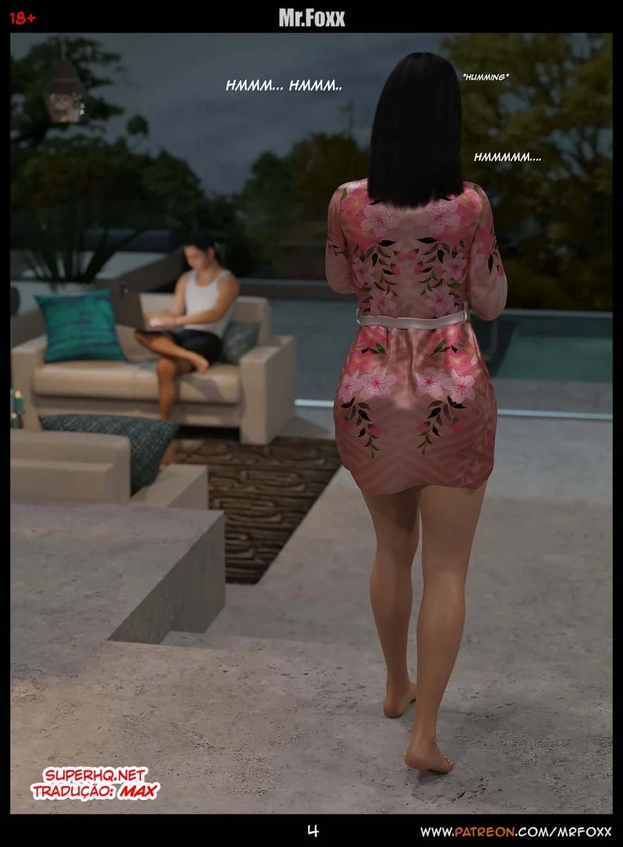 Esposa piranha de Mitsuo precisa de uma rola dura – Hentai 3D Brasil