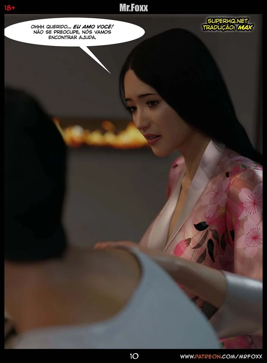 Esposa piranha de Mitsuo precisa de uma rola dura – Hentai 3D Brasil