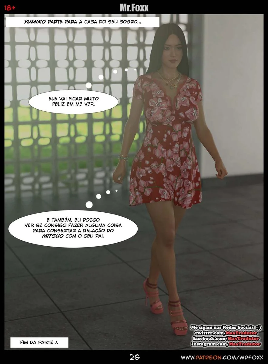 Esposa piranha de Mitsuo precisa de uma rola dura – Hentai 3D Brasil