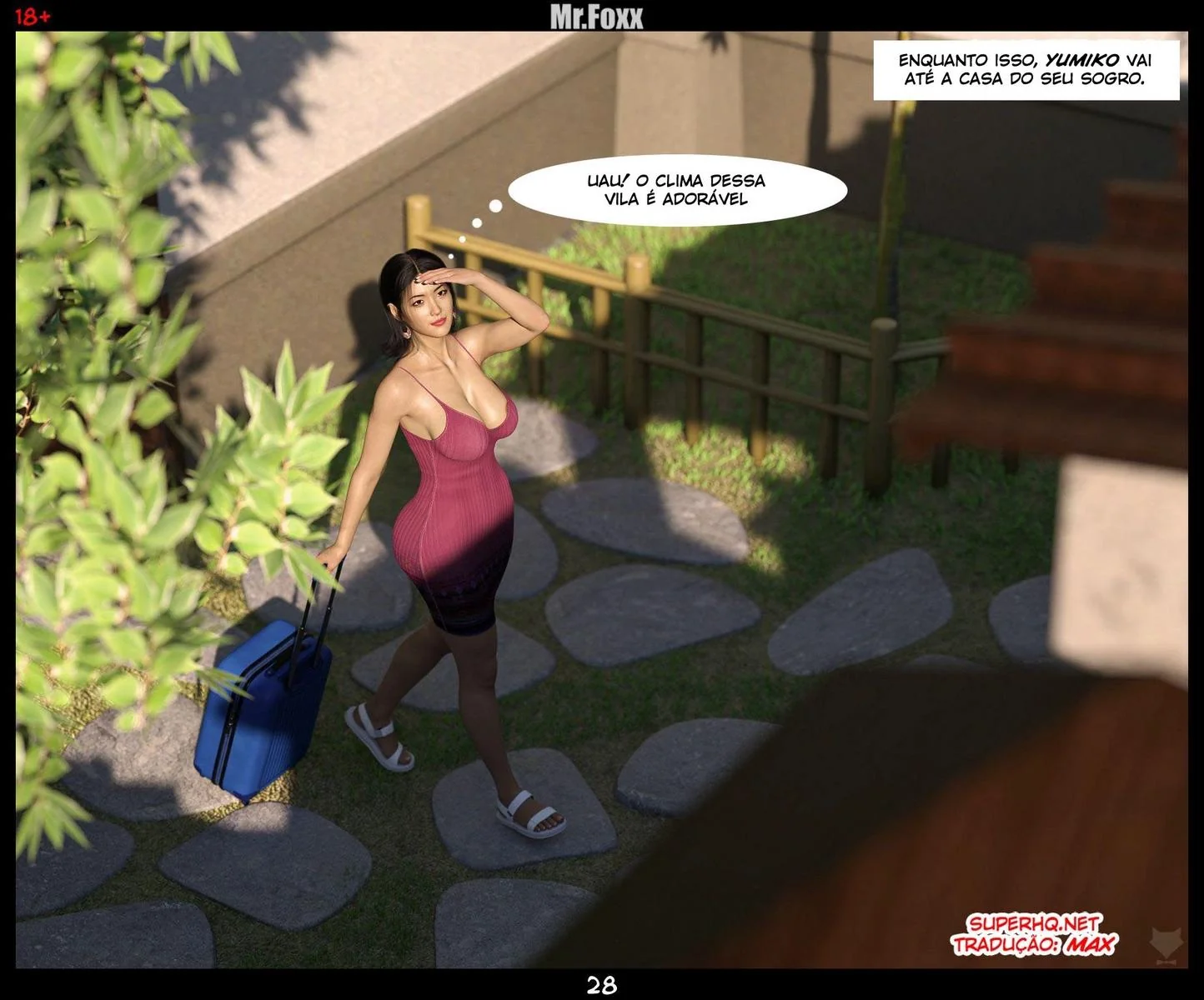 Buceta da Yumi Anseia pela Piroca do Sogro – Hentai 3D em HQ Brasileiro