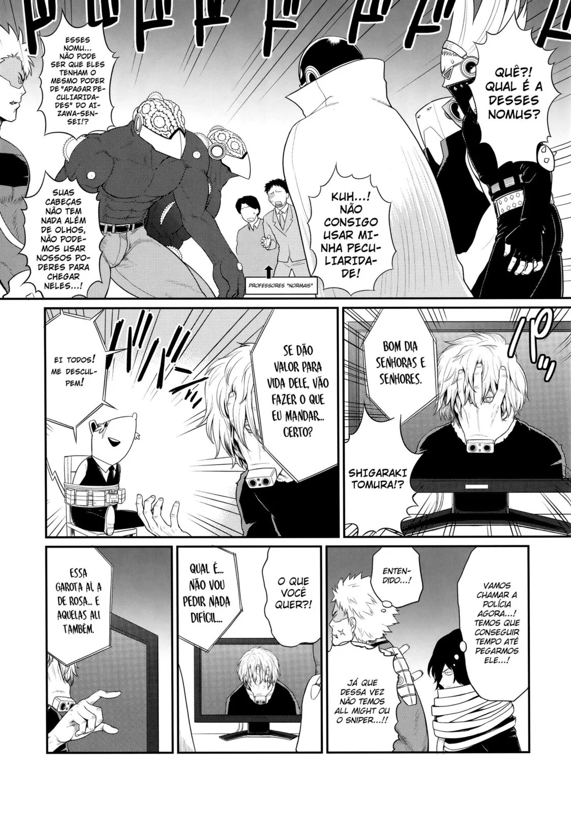 Academia do Gangbang: Shigaraki e sua sacanagem com as piranhas da escola – Hentai HQ
