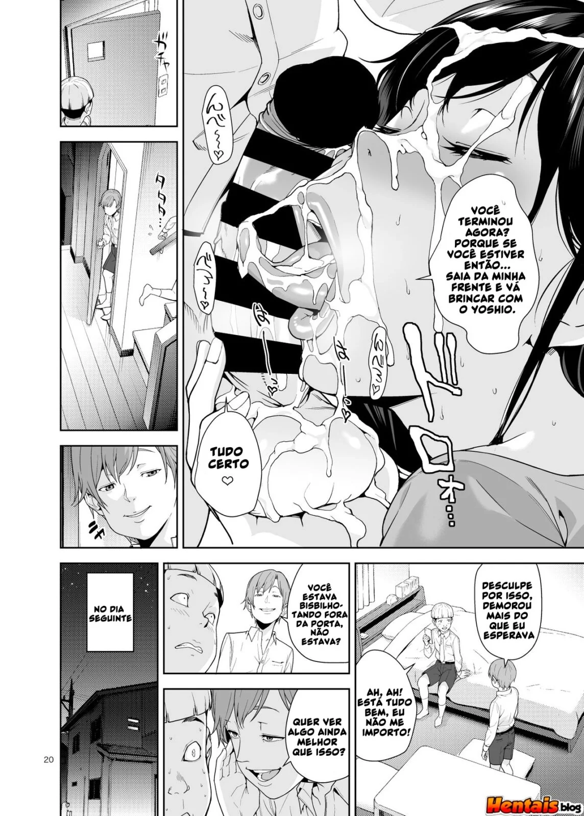 Fodendo a Mãe Gostosa do Melhor Amigo em Hentai HQ