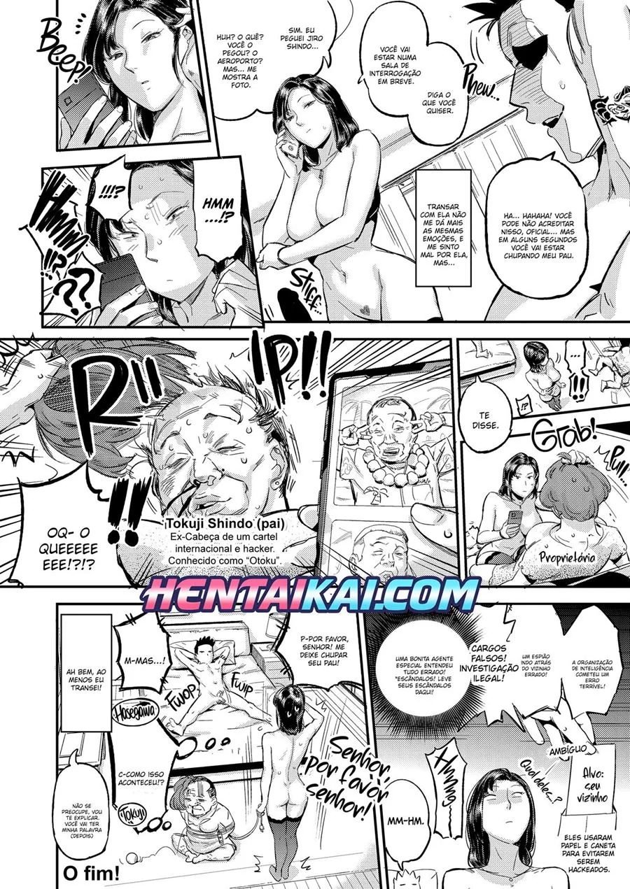 A Policial Piranha – Uma Buceta Disfarçada de Lei em Hentai HQ Brasileiro