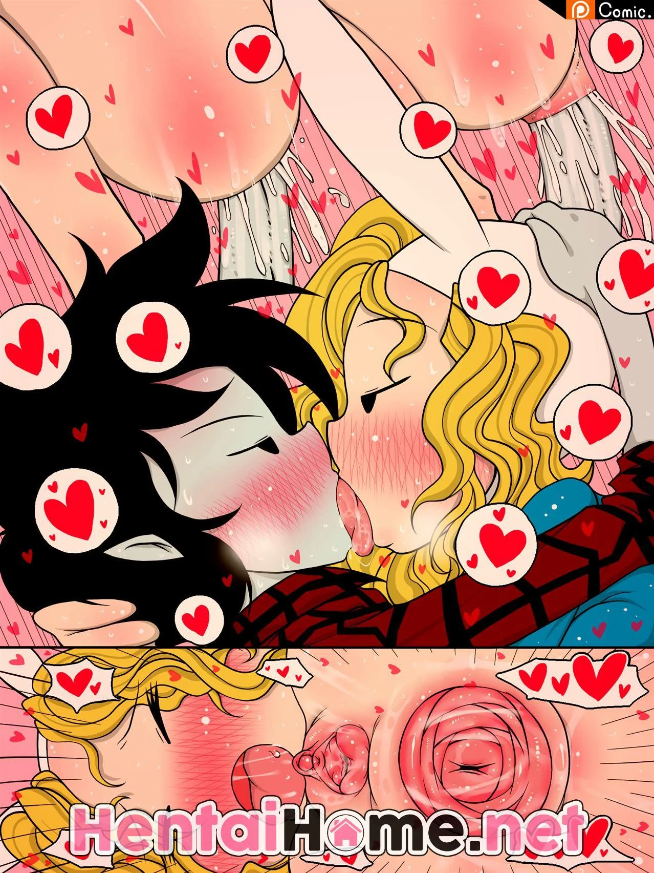Marshall Lee Hentai – O Vampiro Safado Arrebenta a Fionna HQ