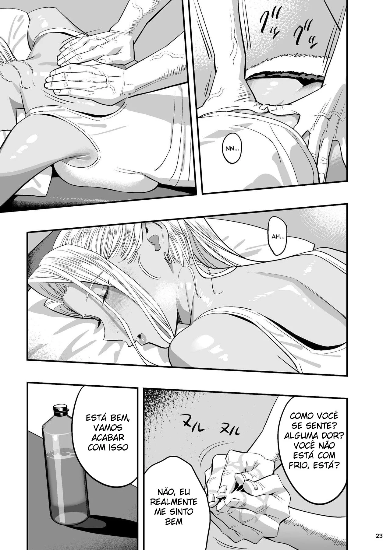Desejos Escaldantes na Clínica Quiroprática: A Buceta do Quiroprata em Jogo em Hentai Manga