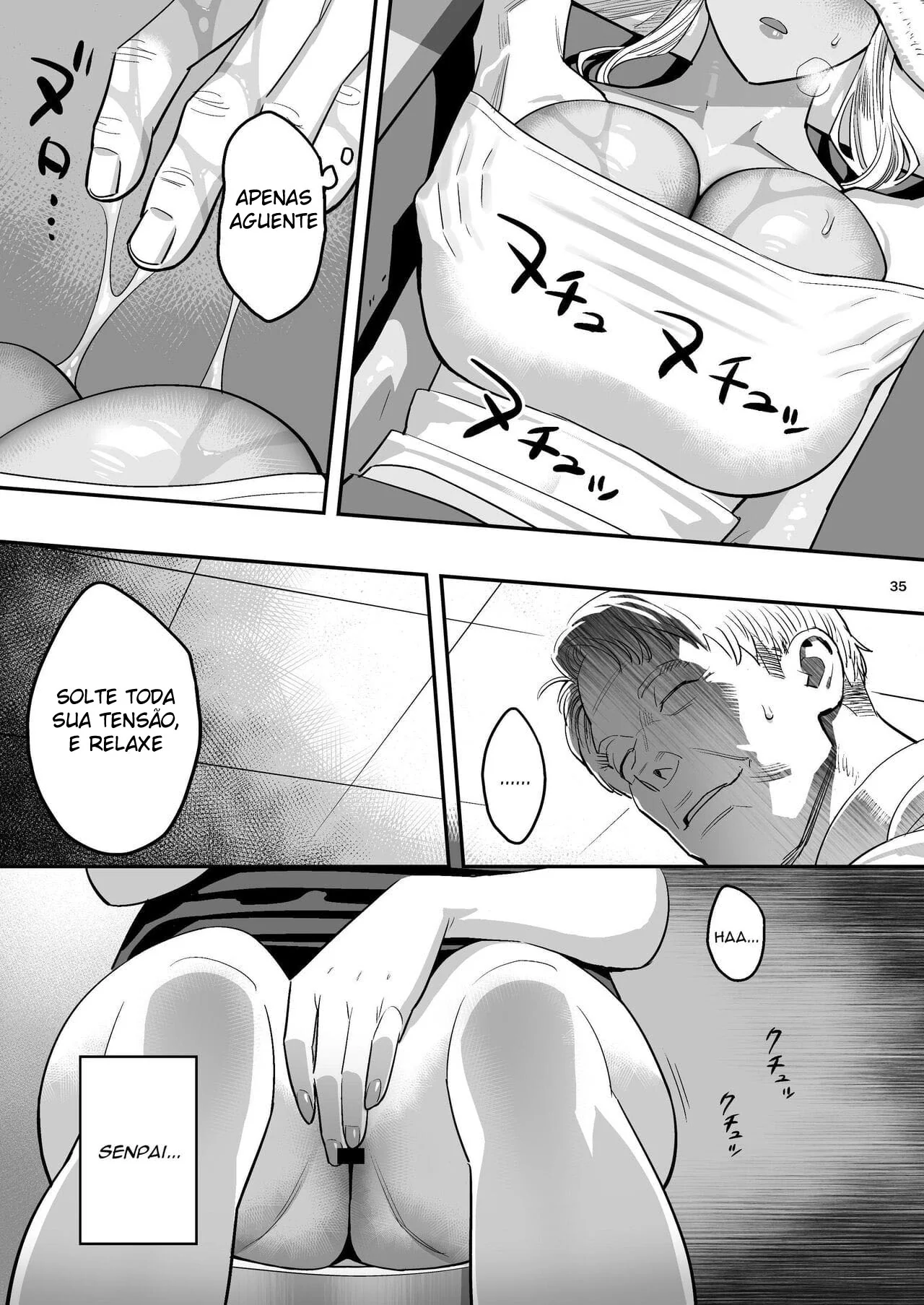 Desejos Escaldantes na Clínica Quiroprática: A Buceta do Quiroprata em Jogo em Hentai Manga