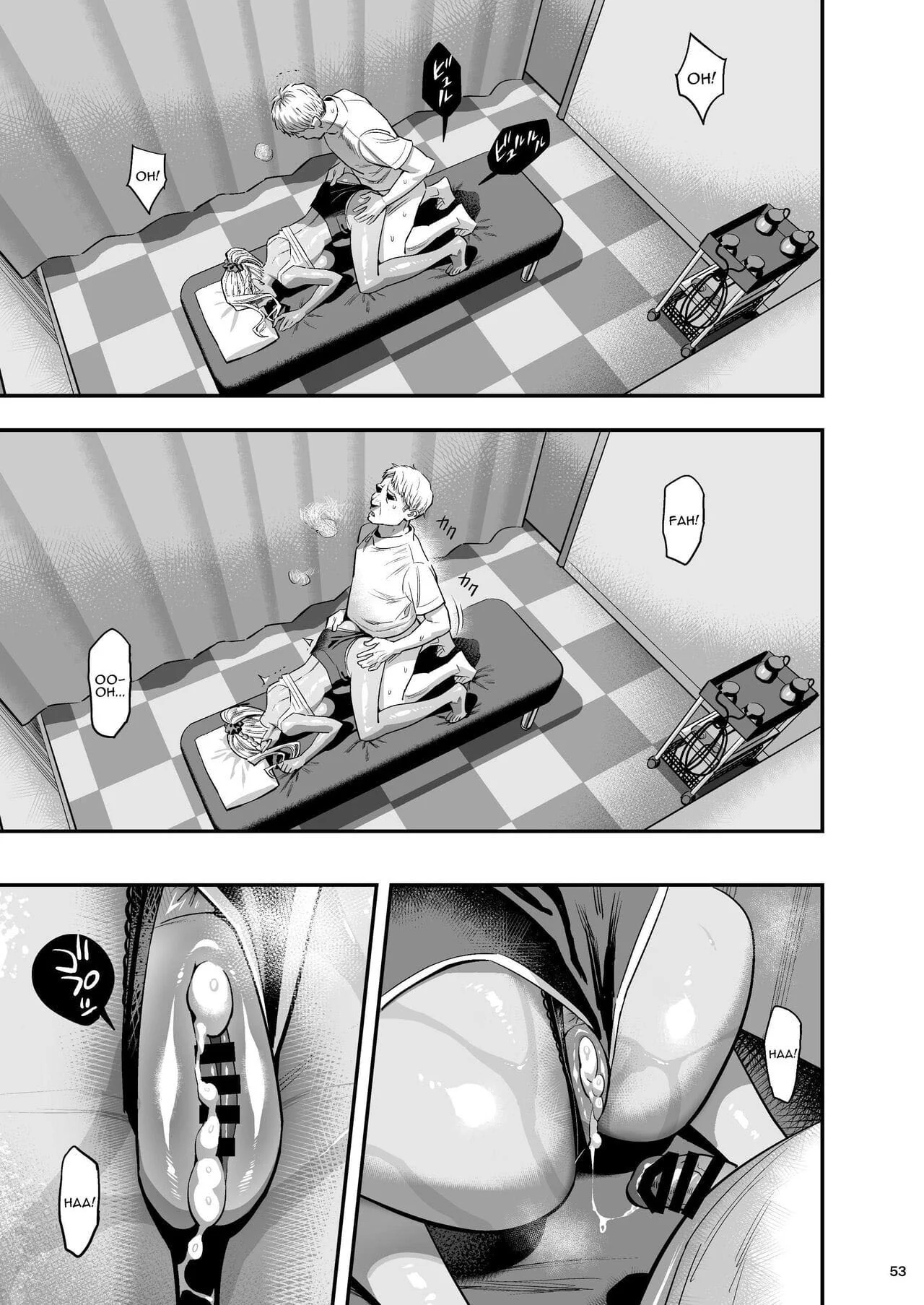 Desejos Escaldantes na Clínica Quiroprática: A Buceta do Quiroprata em Jogo em Hentai Manga