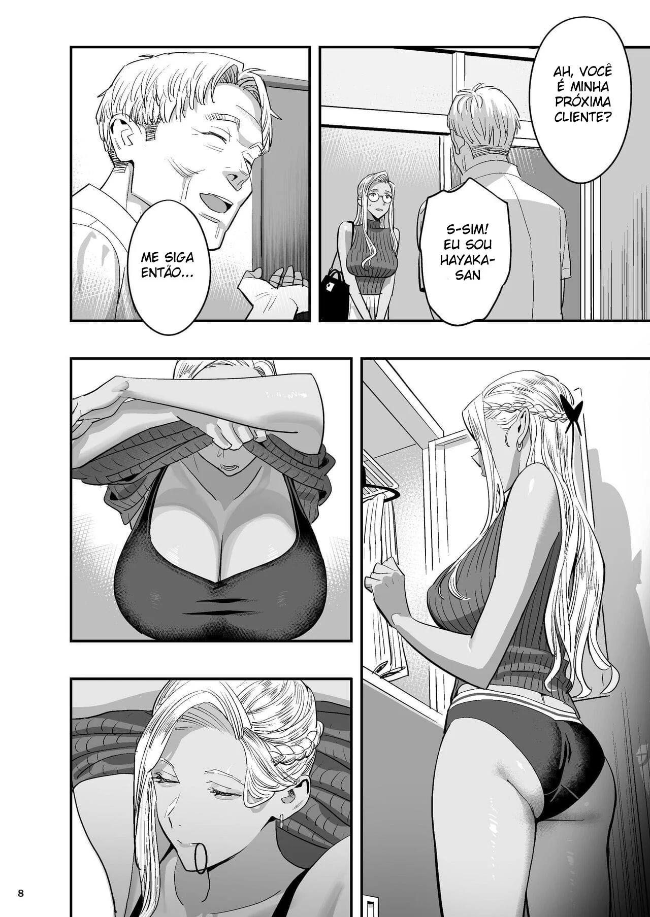 Desejos Escaldantes na Clínica Quiroprática: A Buceta do Quiroprata em Jogo em Hentai Manga
