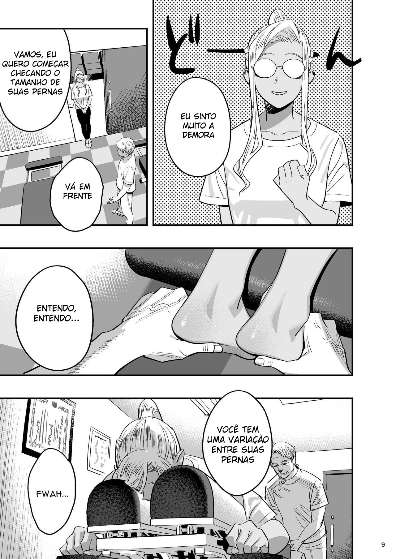 Desejos Escaldantes na Clínica Quiroprática: A Buceta do Quiroprata em Jogo em Hentai Manga