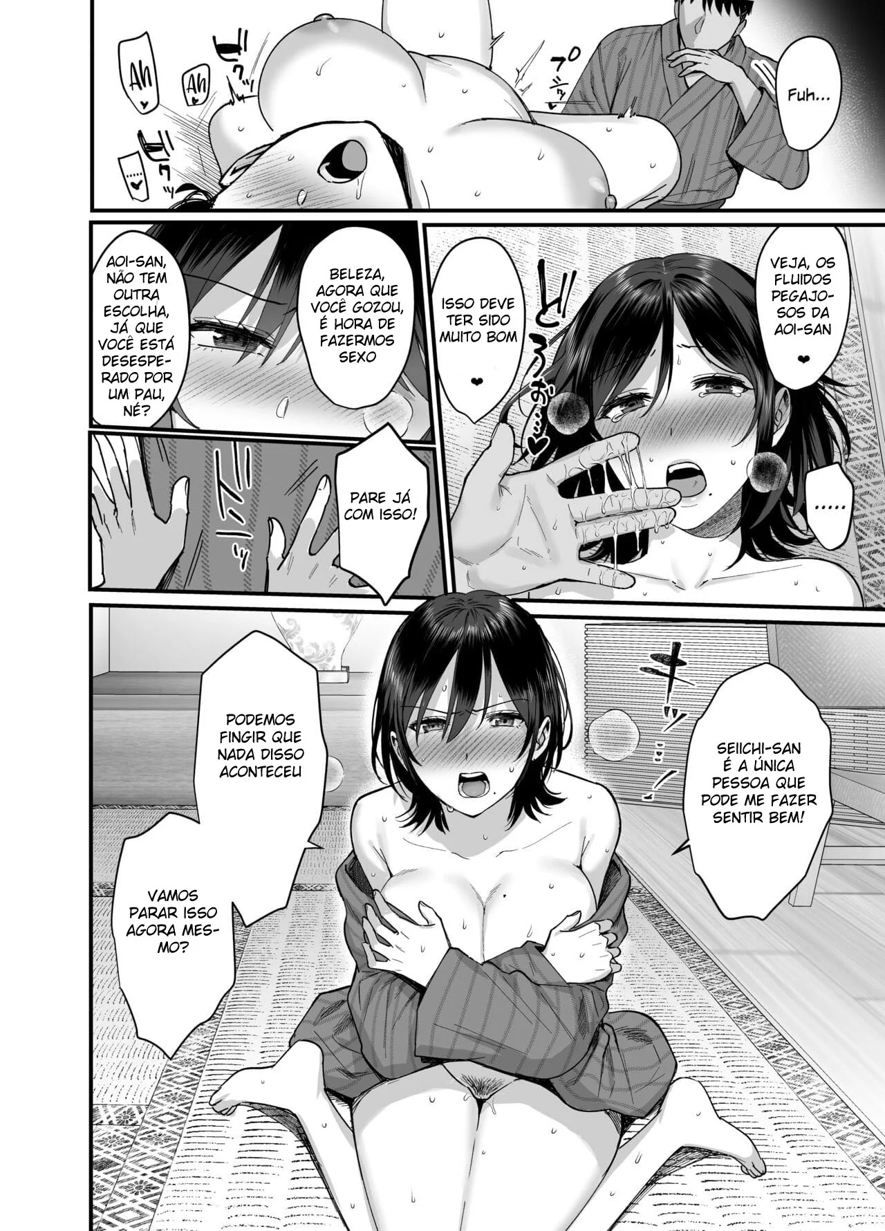 Luxúria e Paixão: A Mulher Sedenta por Prazer em Hentai HQ