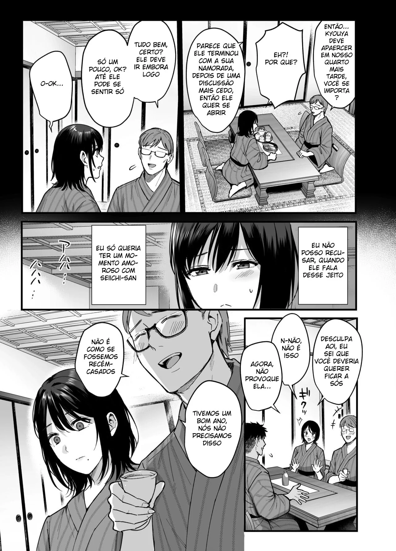 Luxúria e Paixão: A Mulher Sedenta por Prazer em Hentai HQ