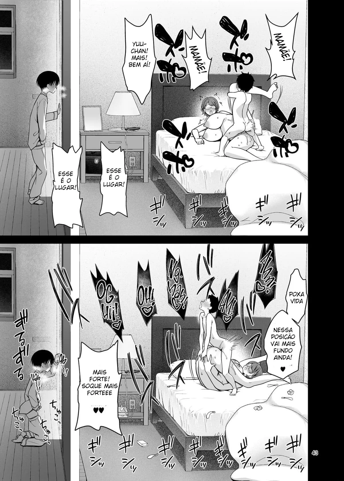 Mamãe Piranha Fode com o Filho na Cozinha – Em HQ Brasileiro