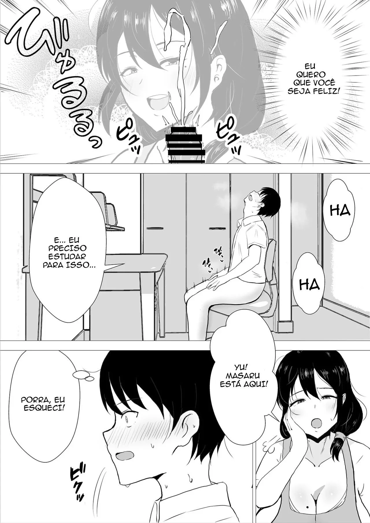 Minha Mãe, a Piranha da Buceta Quente, Dando para o Amigo do Filho em Hentai HQ Brasileiro