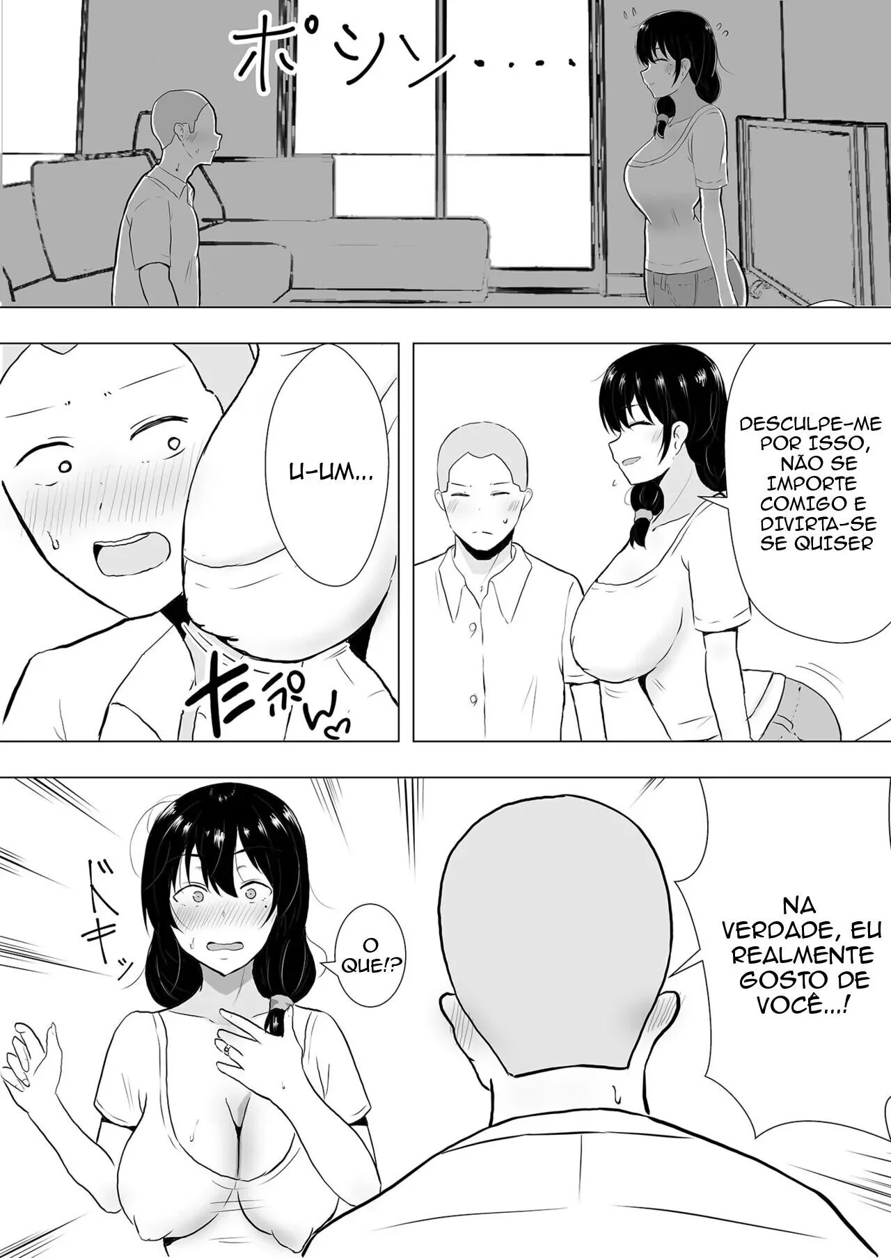 Minha Mãe, a Piranha da Buceta Quente, Dando para o Amigo do Filho em Hentai HQ Brasileiro