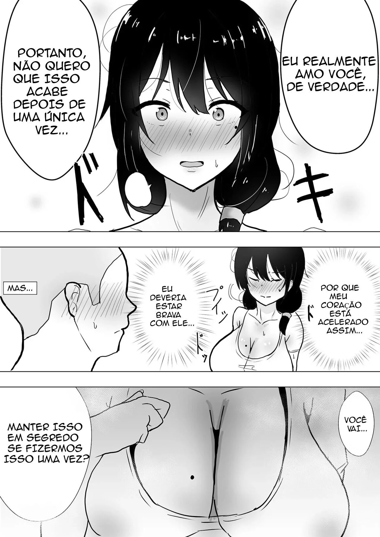 Minha Mãe, a Piranha da Buceta Quente, Dando para o Amigo do Filho em Hentai HQ Brasileiro