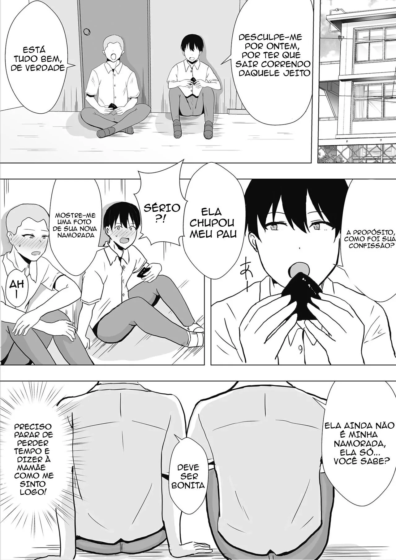 Minha Mãe, a Piranha da Buceta Quente, Dando para o Amigo do Filho em Hentai HQ Brasileiro