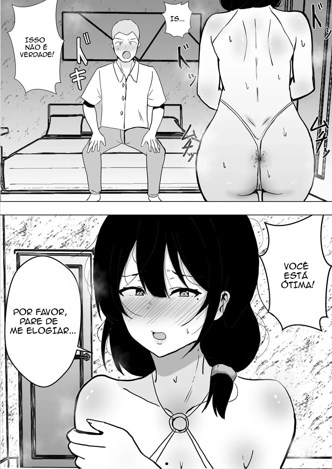 Minha Mãe, a Piranha da Buceta Quente, Dando para o Amigo do Filho em Hentai HQ Brasileiro