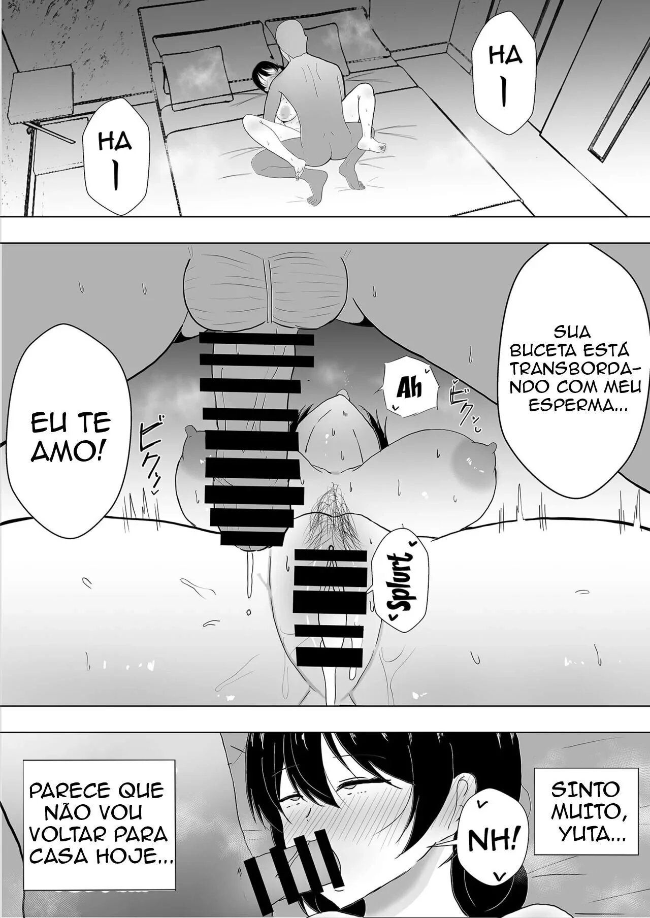 Minha Mãe, a Piranha da Buceta Quente, Dando para o Amigo do Filho em Hentai HQ Brasileiro