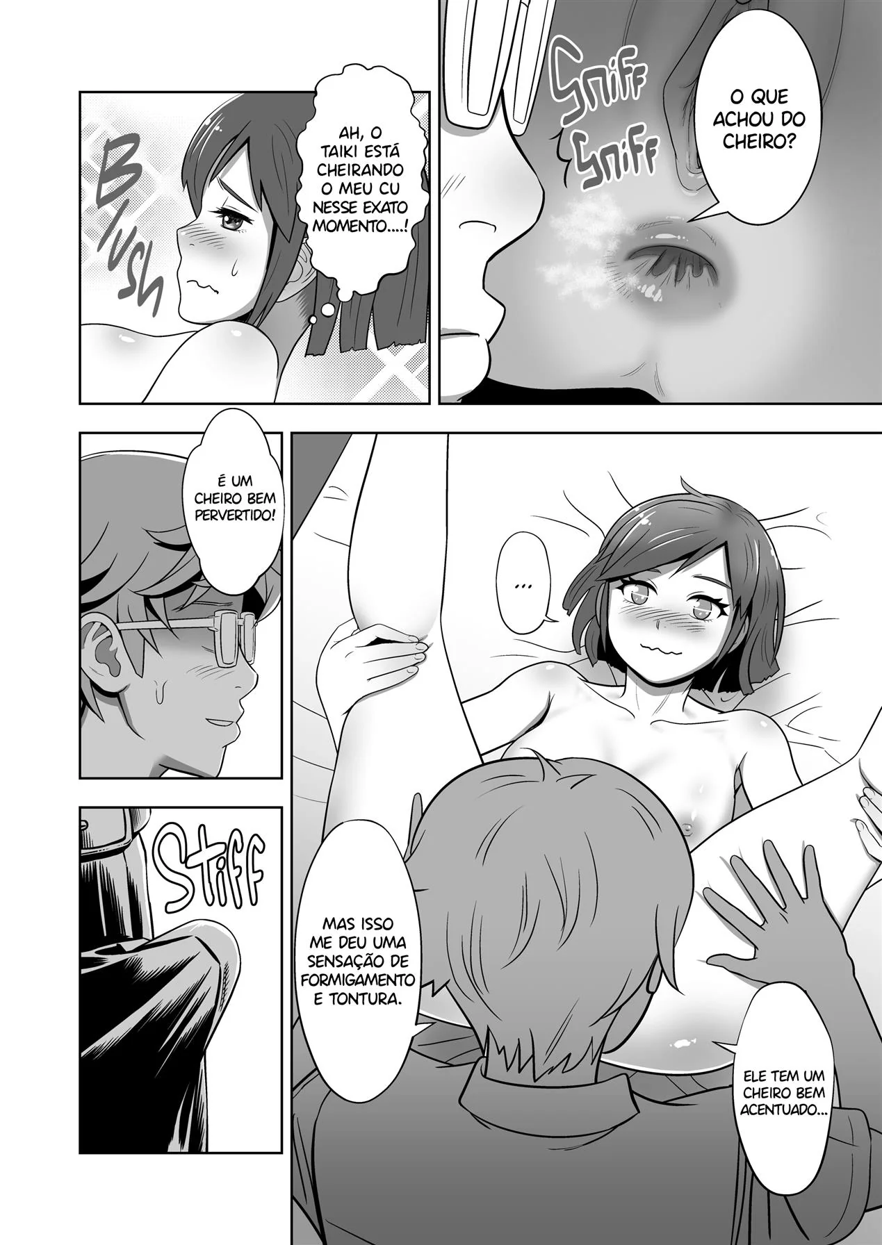 Minha Namorada Piranha Adora Anal em HQ Brasileiro