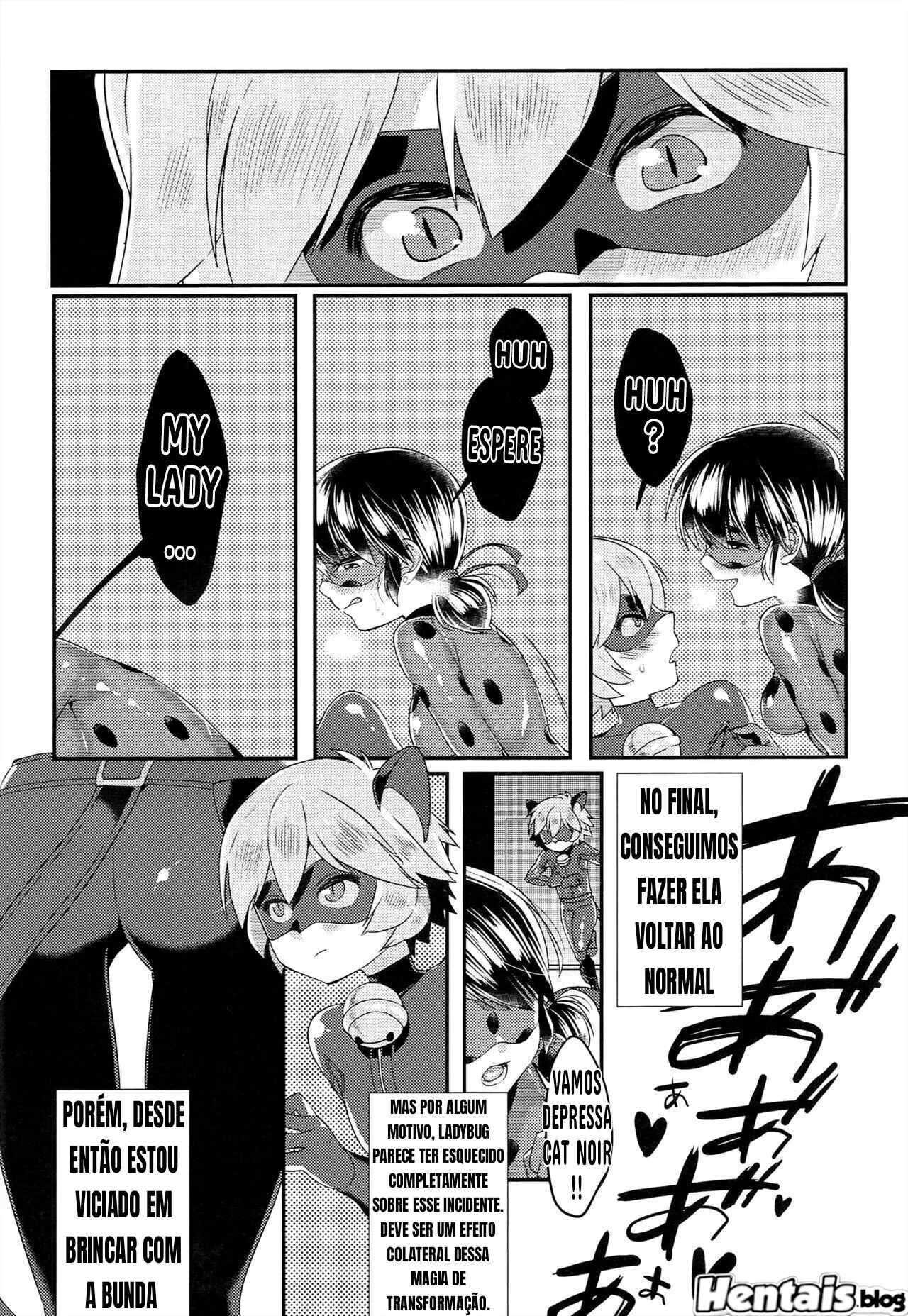 Piranha dimorfa arrombando a buceta da novinha virgem em Hentai HQ