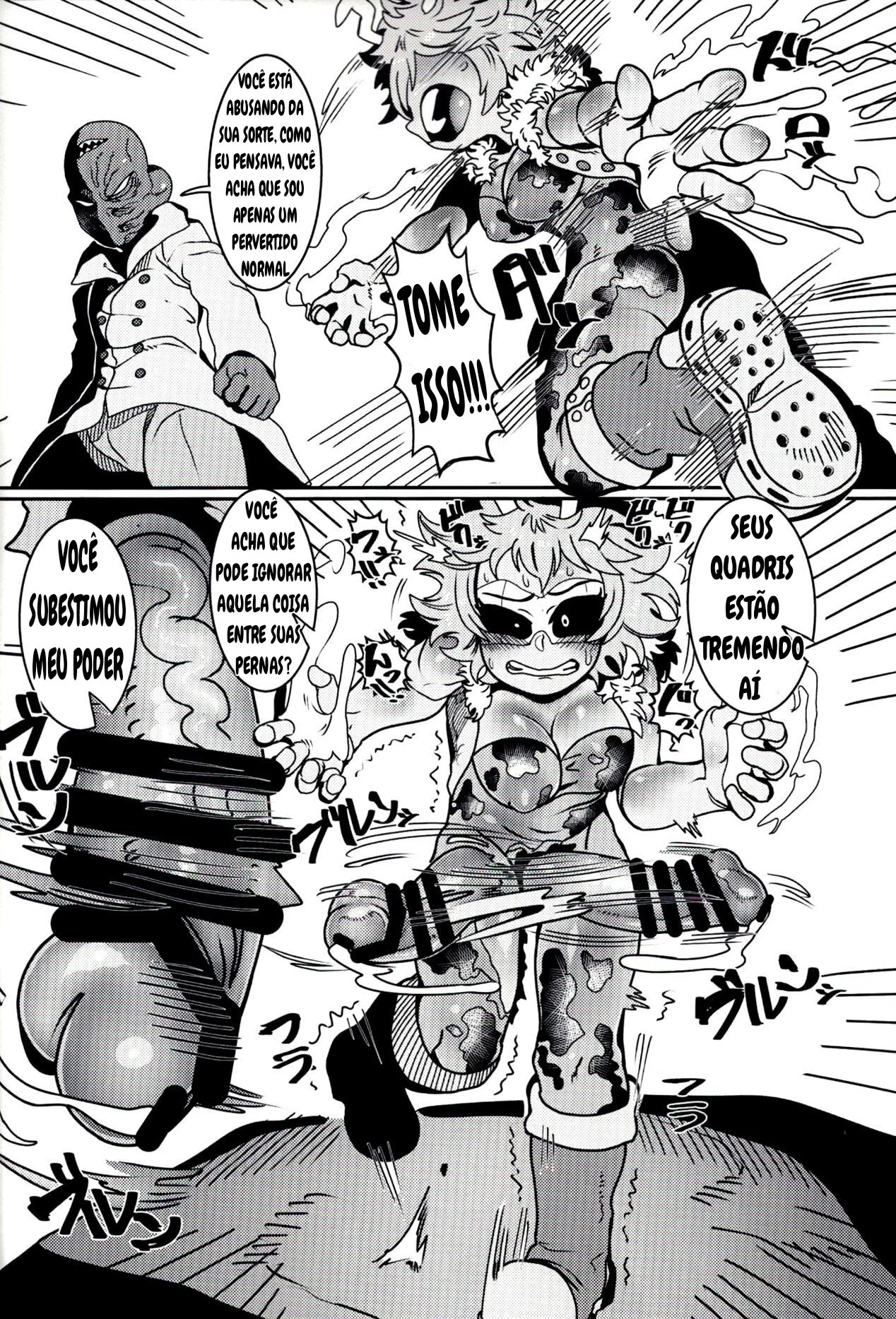 Mina Ashido contra o Vilão Abusador em My Hero Academia – Pica na Buceta da Piranha em Hentai HQ Brasileiro