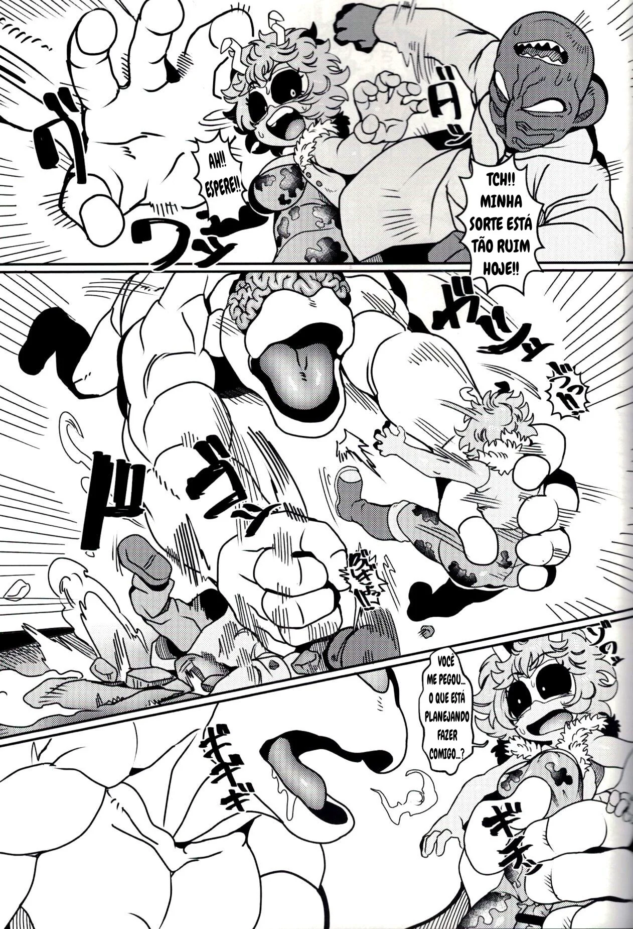 Mina Ashido contra o Vilão Abusador em My Hero Academia – Pica na Buceta da Piranha em Hentai HQ Brasileiro