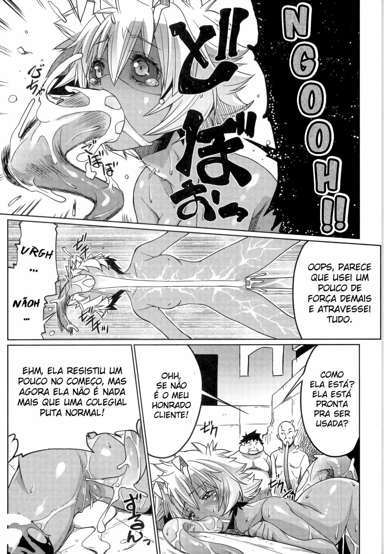 My Hero Academia: Estupro de Mina Ashido – Professores da Academia utilizam da buceta da piranha Mina Ashido