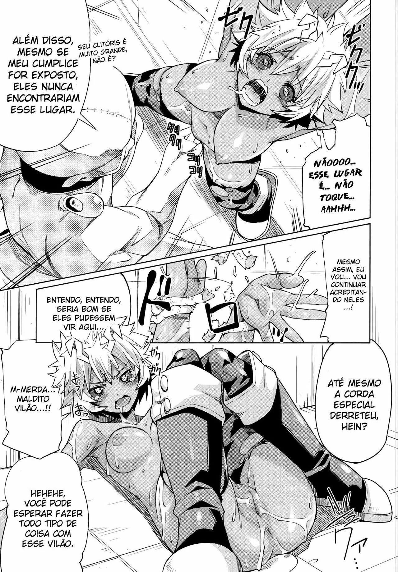 My Hero Academia: Estupro de Mina Ashido – Professores da Academia utilizam da buceta da piranha Mina Ashido