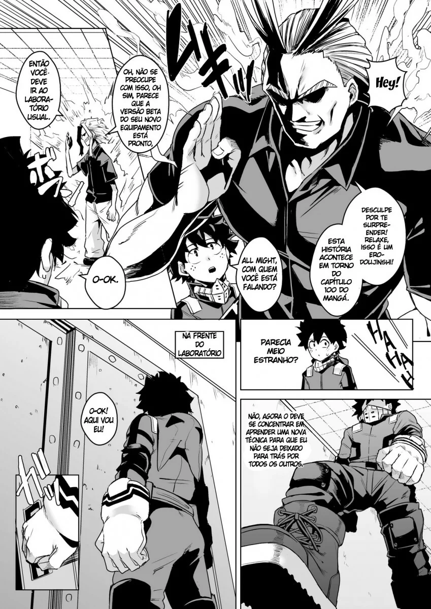 Midoriya detonando a buceta da piranha Mei Hatsume em Boku No Hero Academia Hentai HQ Brasileiro