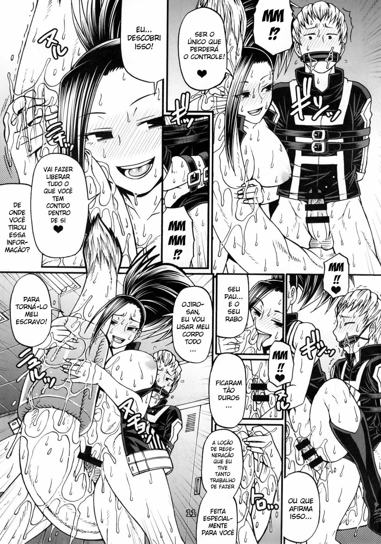 Momo x Shiro: Transando até gozar – Hentai HQ Brasileiro