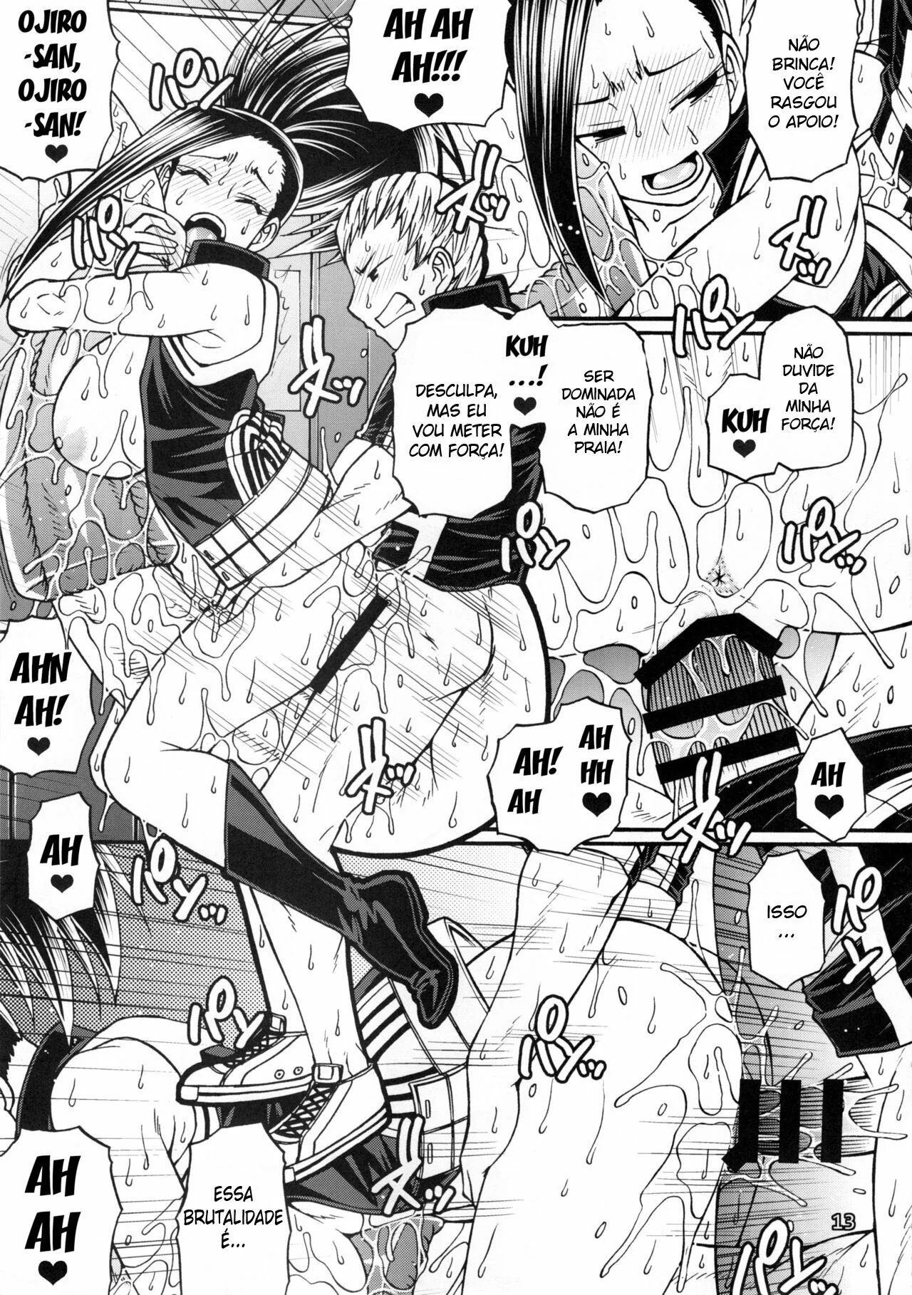 Momo x Shiro: Transando até gozar – Hentai HQ Brasileiro