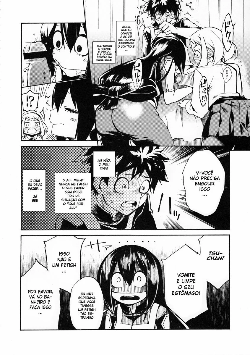 Dando uma Pirocada nas Piranhas de Boku no Hero Academia – O trisal mais gostoso em HQ Brasileiro