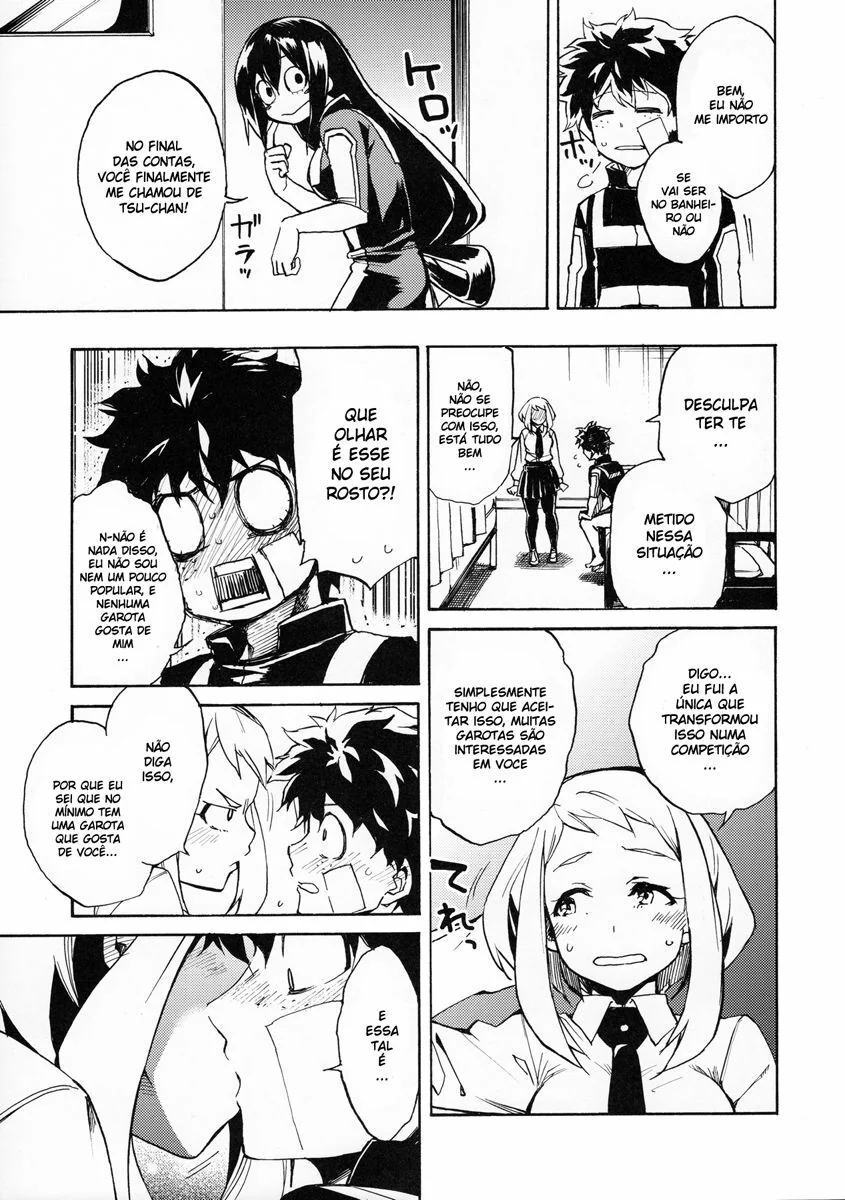Dando uma Pirocada nas Piranhas de Boku no Hero Academia – O trisal mais gostoso em HQ Brasileiro