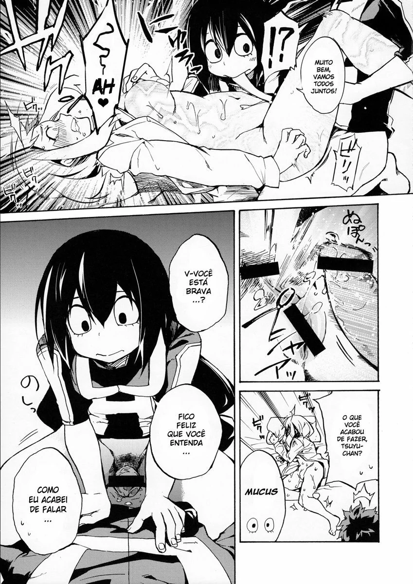 Dando uma Pirocada nas Piranhas de Boku no Hero Academia – O trisal mais gostoso em HQ Brasileiro