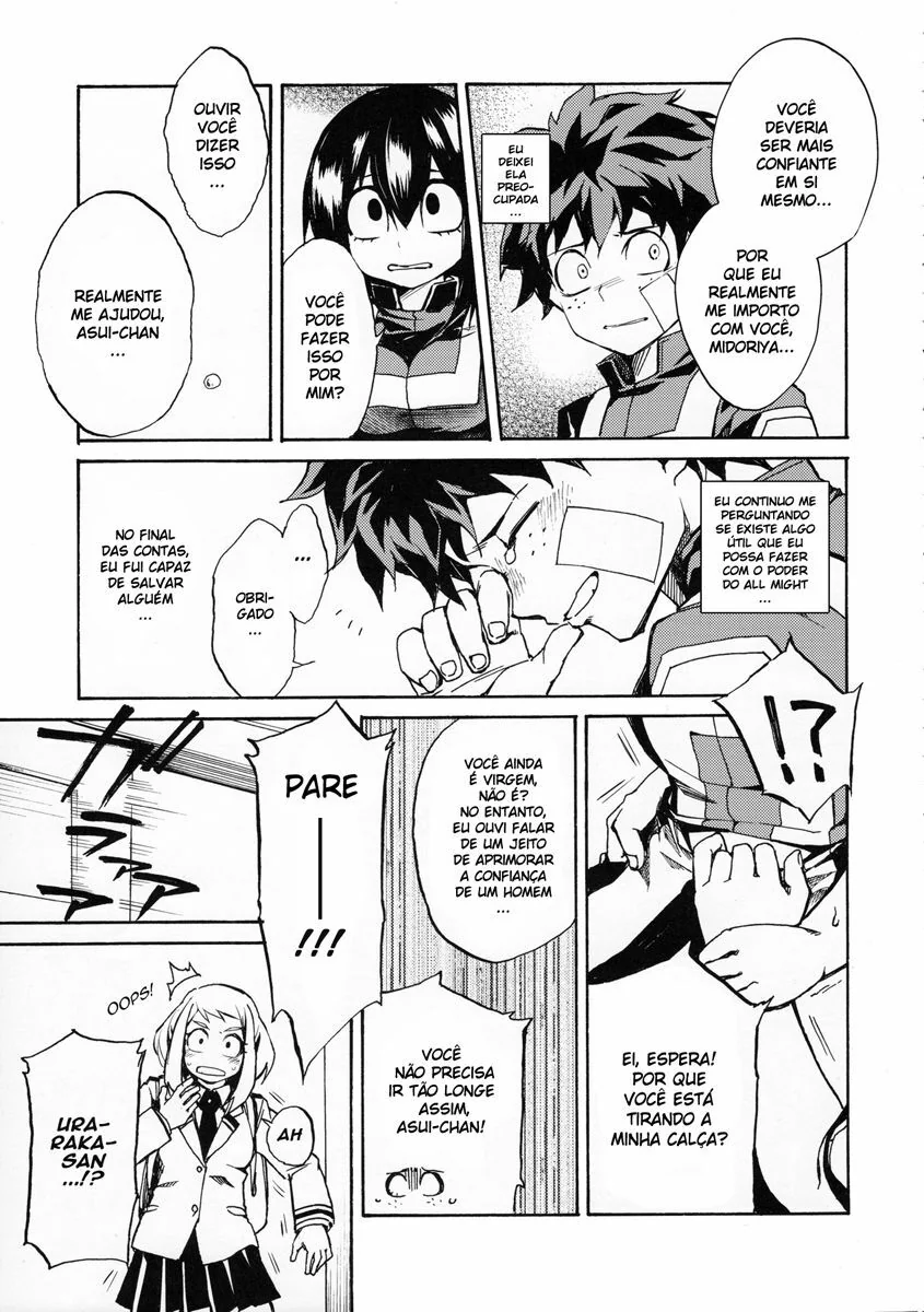 Dando uma Pirocada nas Piranhas de Boku no Hero Academia – O trisal mais gostoso em HQ Brasileiro