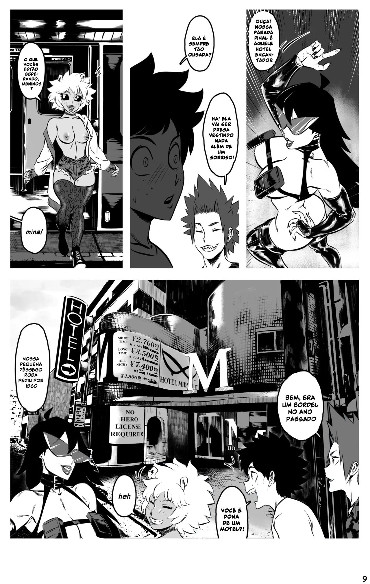 [REVISAR POST ⚠️✏️] My Hero Academia: Hora da Meia-noite