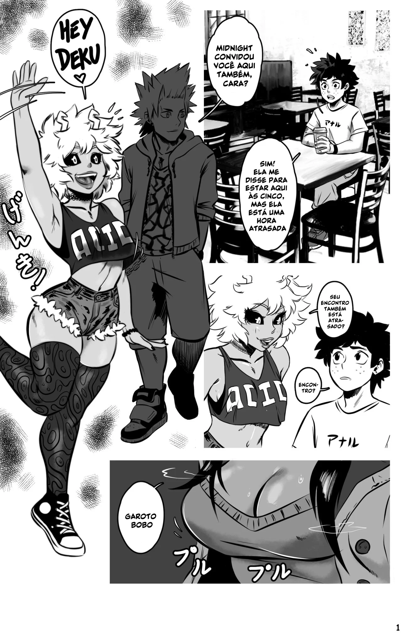 [REVISAR POST ⚠️✏️] My Hero Academia: Hora da Meia-noite