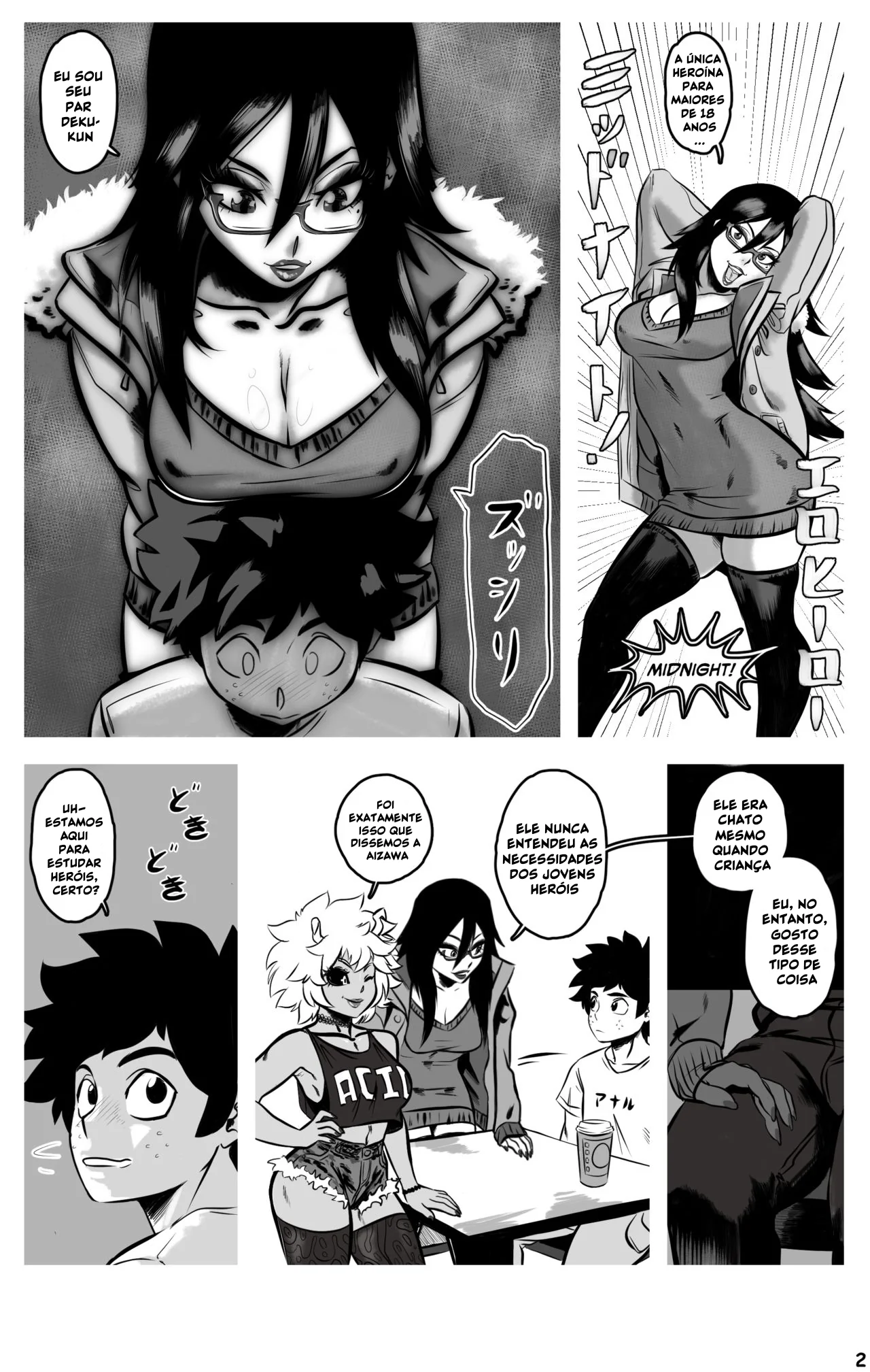 [REVISAR POST ⚠️✏️] My Hero Academia: Hora da Meia-noite