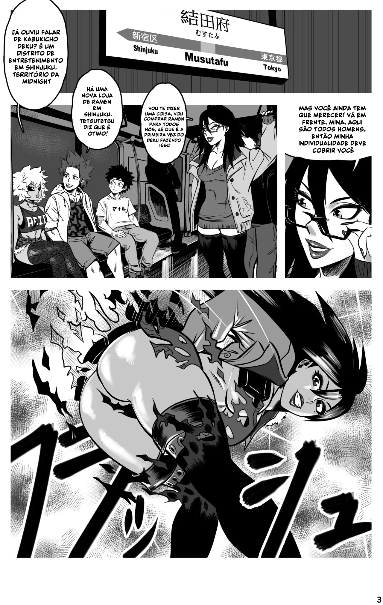 [REVISAR POST ⚠️✏️] My Hero Academia: Hora da Meia-noite