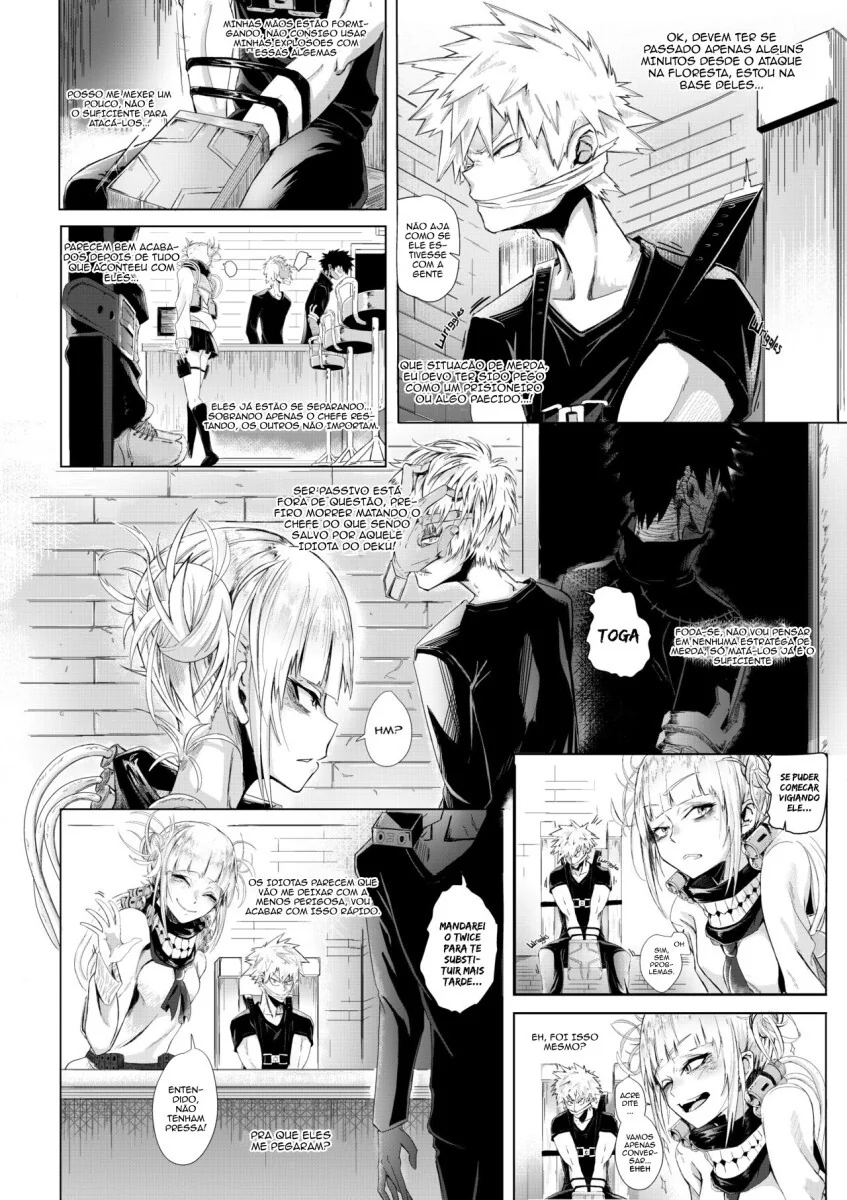 Dominação Sexual: Bakugou sendo abusado por Himiko Toga em My Hero Academia – Hentai HQ Brasileiro
