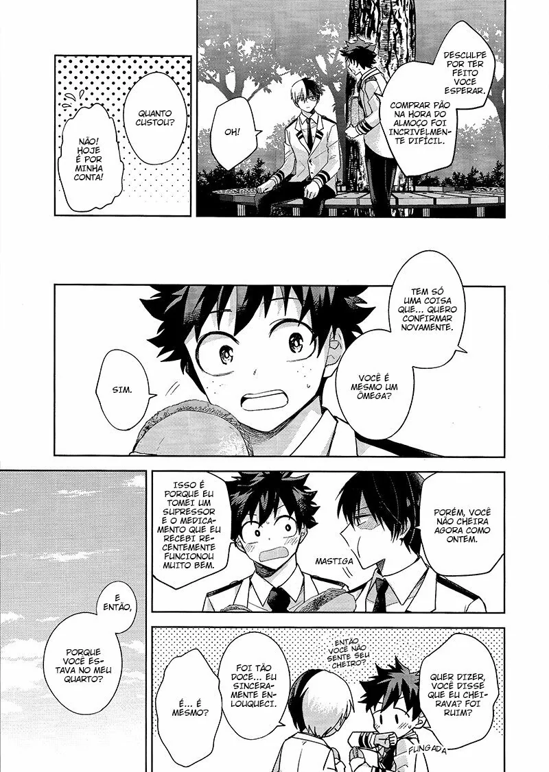 Boku no Hero Academia: Midoriya e Todoroki em uma Masturbação Amiga – Beijo de Pica em Hentai HQ Brasileiro