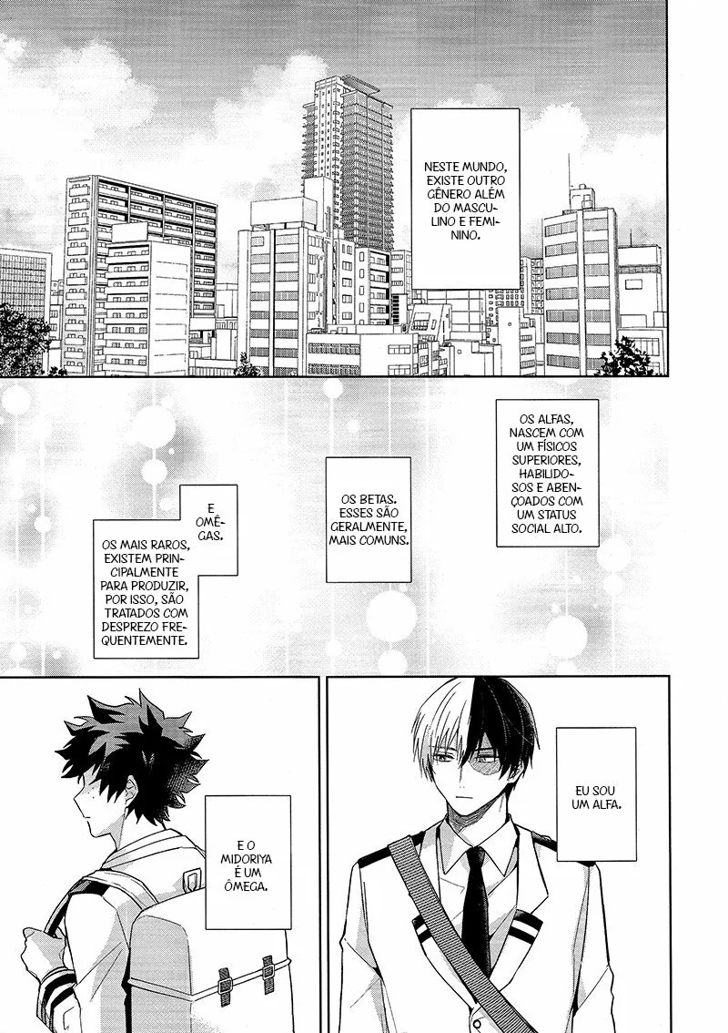 Boku no Hero Academia: Midoriya e Todoroki em uma Masturbação Amiga – Beijo de Pica em Hentai HQ Brasileiro