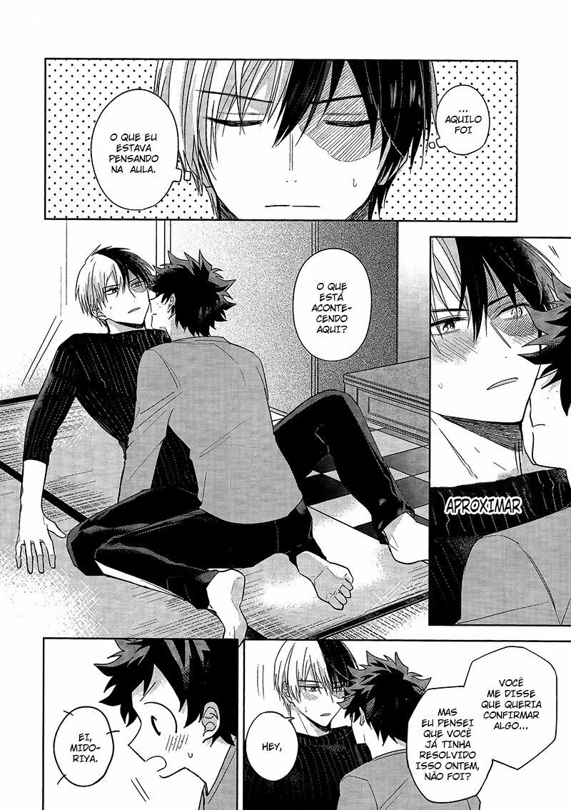 Boku no Hero Academia: Midoriya e Todoroki em uma Masturbação Amiga – Beijo de Pica em Hentai HQ Brasileiro