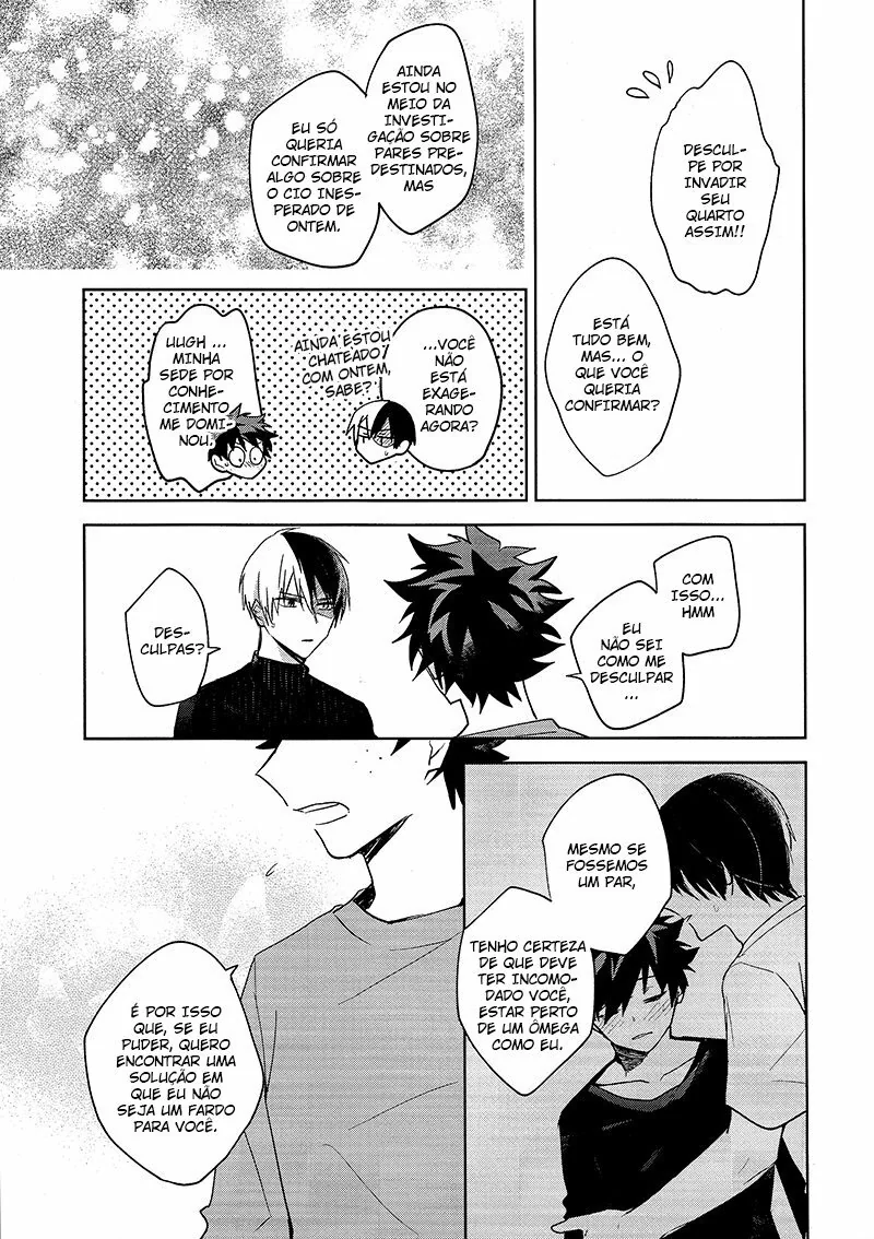 Boku no Hero Academia: Midoriya e Todoroki em uma Masturbação Amiga – Beijo de Pica em Hentai HQ Brasileiro