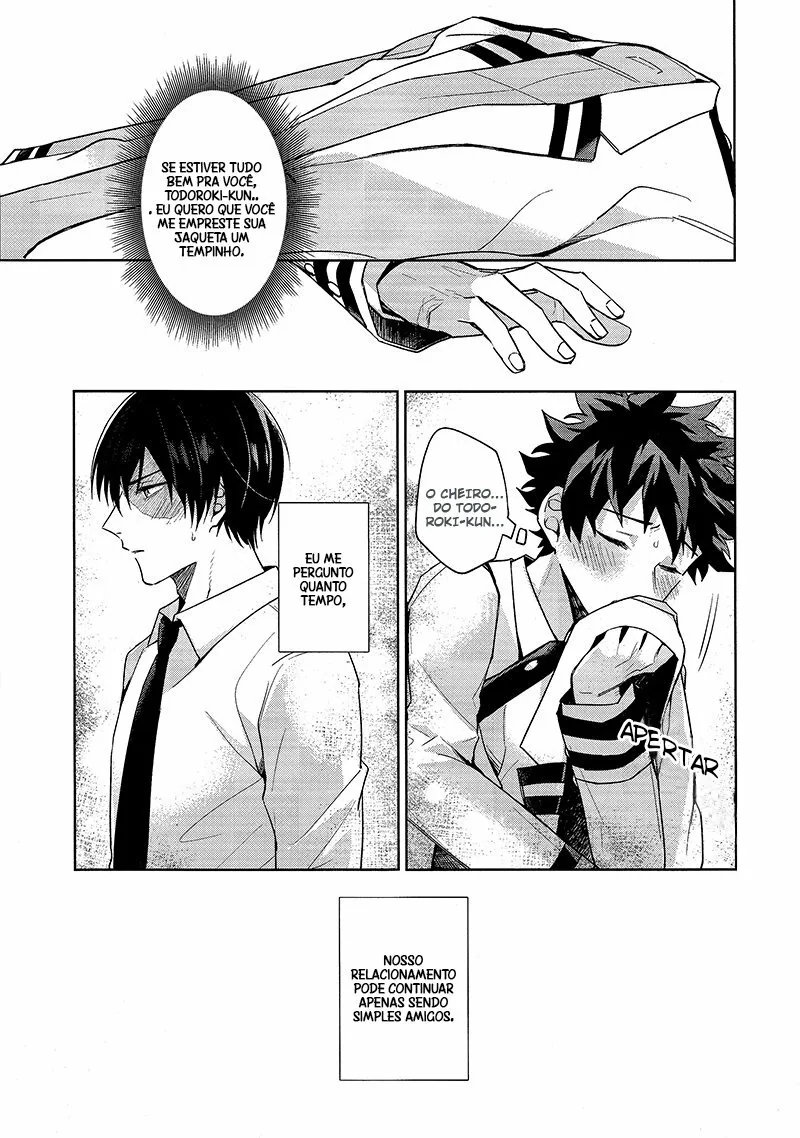 Boku no Hero Academia: Midoriya e Todoroki em uma Masturbação Amiga – Beijo de Pica em Hentai HQ Brasileiro